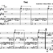 Toxic String Quartet Arrangement Sample